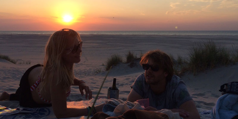 wonen Terschelling strand Sanne